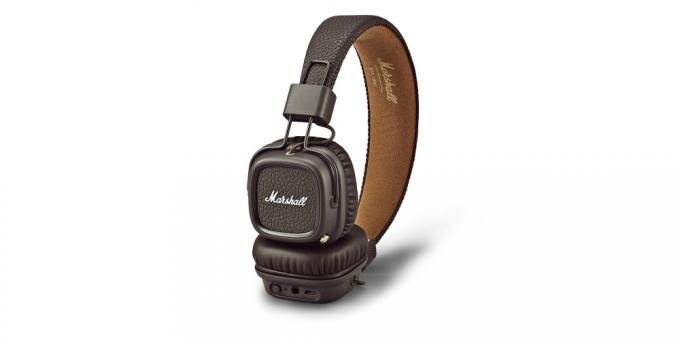 jó Bluetooth-headset Marshall Major-II aljzat audio kábel