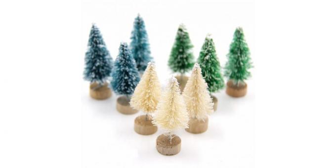 miniatűr karácsonyfa