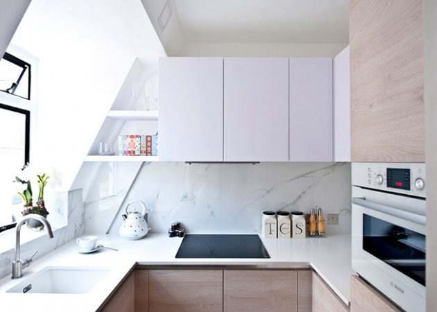Design a kis konyha: U-alakú elrendezés