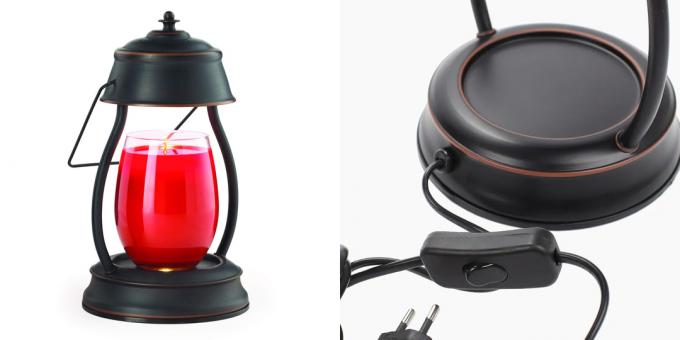 Illatok otthonos hangulathoz: Elektromos lámpa illatos gyertyákhoz