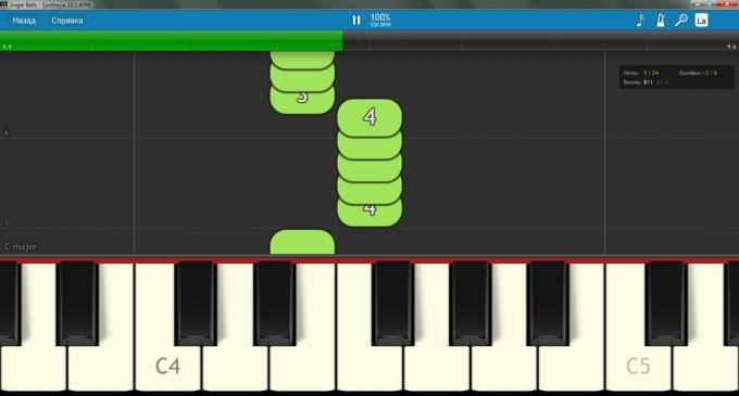 Hogyan lehet megtanulni zongorázni: Synthesia