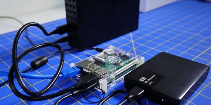 Raspberry Pi: hálózati meghajtó