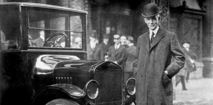 törekvő vállalkozó Henry Ford