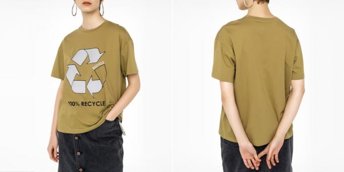 Nyomtatott pólók: emlékeztetővel a bolygó gondozására