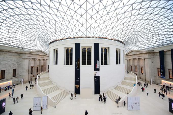 Európai építészet: Nagy Bíróság a British Museum