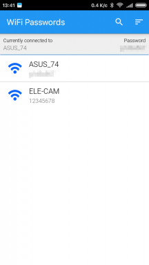 Wi-Fi jelszavak kapják mentett jelszavak az Android Wi-Fi-hálózatok