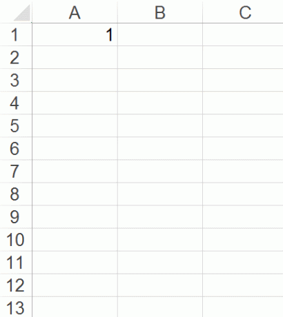 AutoComplete számok Excel