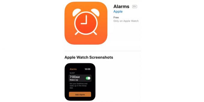 Brand app track aludni Apple Watch