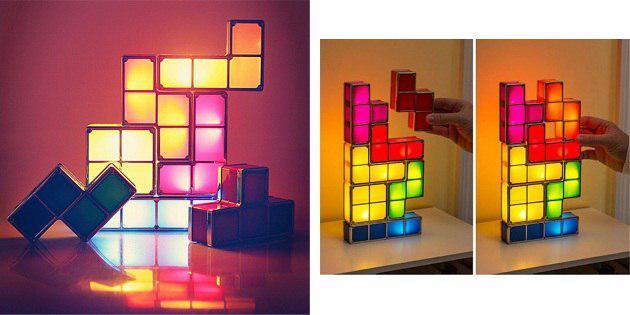 lámpa Tetris