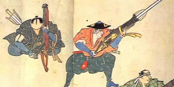 A lőfegyverek elfogadhatatlanok a szamuráj számára