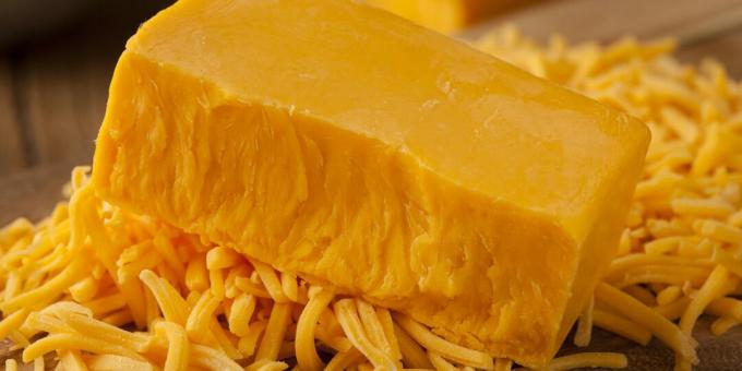 Magas jódtartalmú ételek: sajt