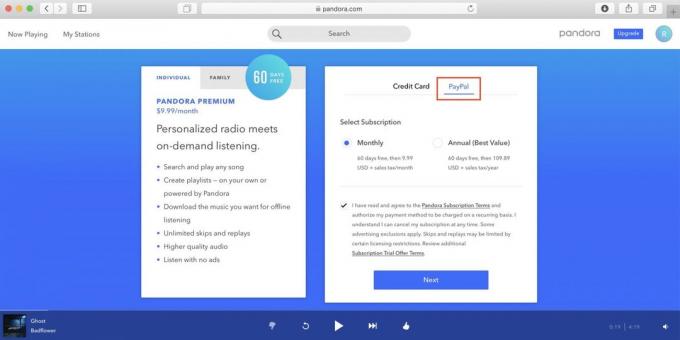 Hogyan kell használni a Pandora Oroszországban: válassza fizetni a PayPal, a frekvencia leírások és kullancs