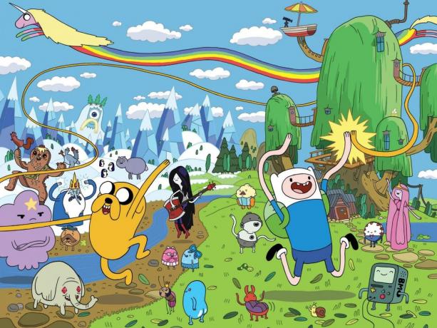 Adventure Time pszichedelikus
