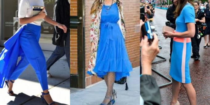 Trendi 2019 szín: kék printsessin