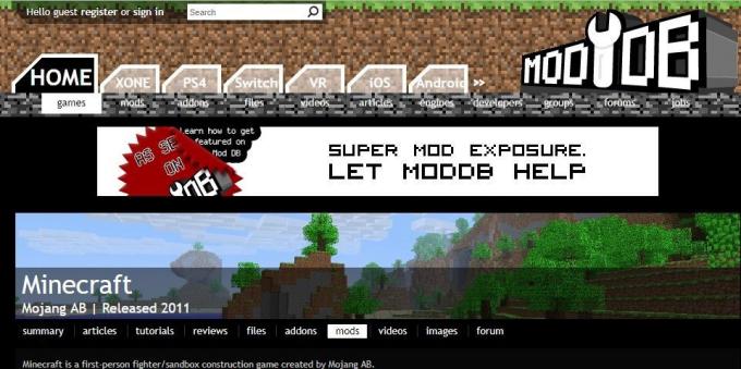 Divat Hol lehet letölteni Minecraft: ModDB