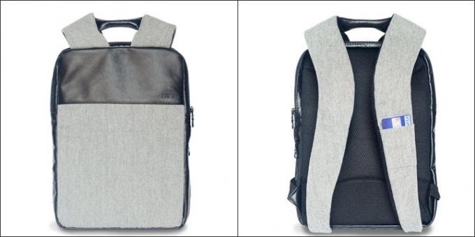 ZAVTRA minimalista hátizsák laptop