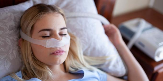 CPAP az alvási apnoe kezelésére