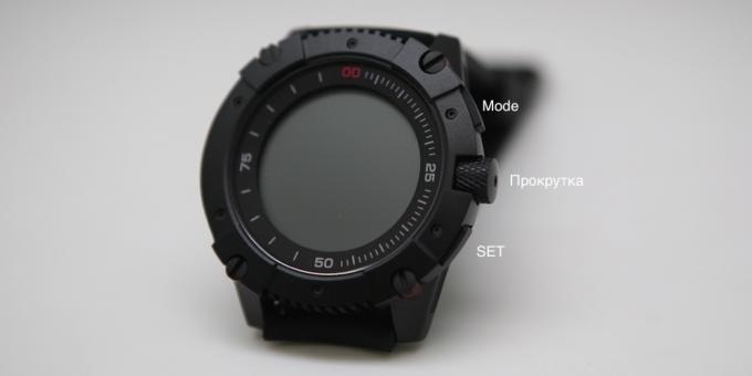 Smartwatch Matrix PowerWatch újratöltés nélkül