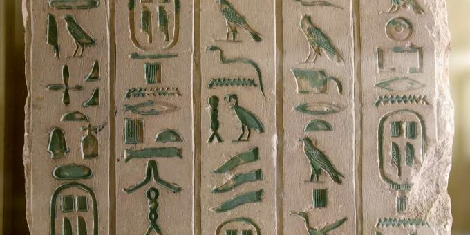 Mítoszok az ókori világról: az egyiptomiak hieroglifákkal írtak