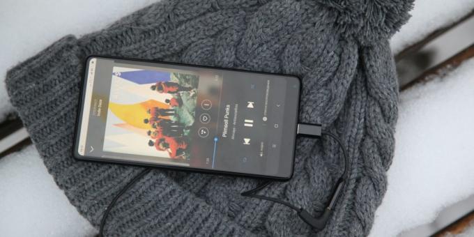 Xiaomi Mi MIX 2: fejhallgató csatlakozás