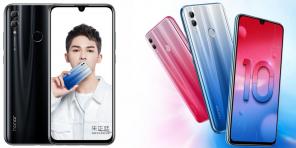 Huawei Honor bemutatott 10 Lite - egy egyszerűsített változata a kiemelt sor