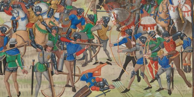 Középkori csata mítoszai: Crécy csata
