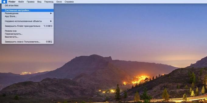 MacOS System Settings: megnyitásához a rendszer beállításait (Apple)