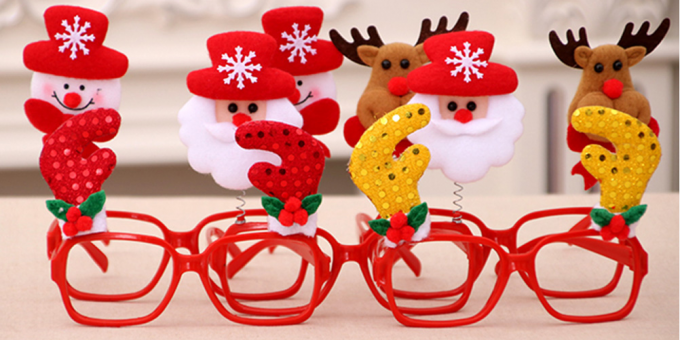 Karácsonyi ajándék AliExpress olcsóbb 100 $ Carnival szemüvegek