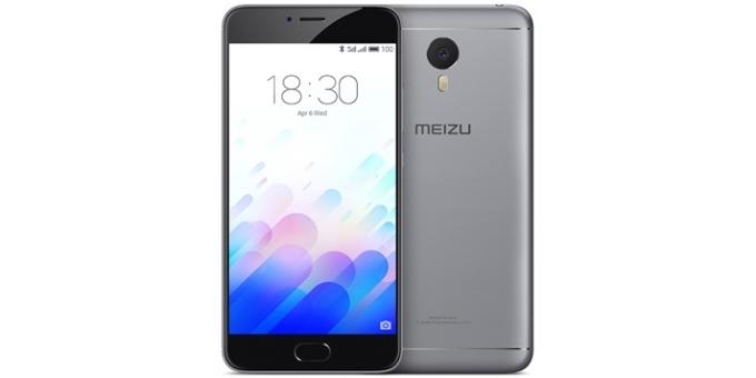 okostelefonok Meizu: Meizu M3 Megjegyzés