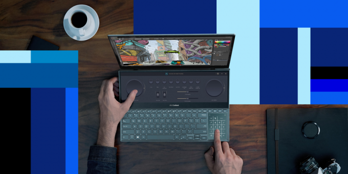 ASUS ZenBook Pro Duo 15 OLED laptop: tiszta hang