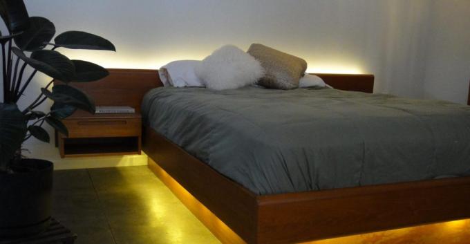 Kis szoba: szokatlan ágy