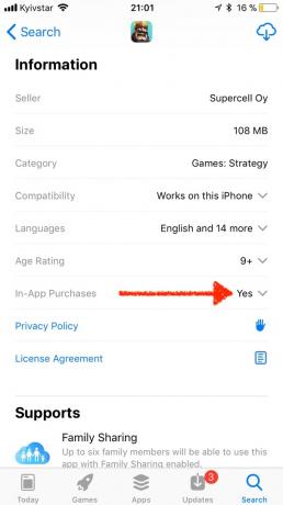 App Store iOS 11: beépített vásárlás