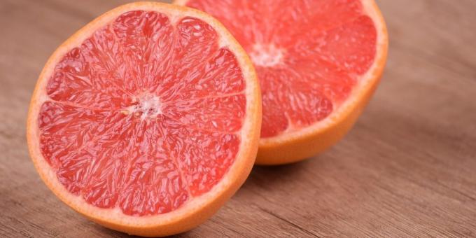 hasznos gyümölcsök és bogyók: Grapefruit