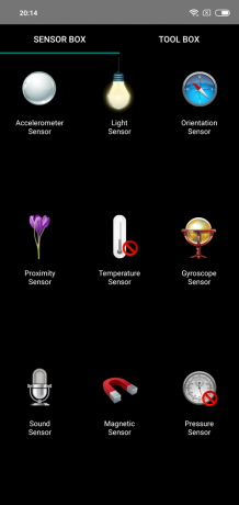 Áttekintés Xiaomi redmi 6. megjegyzés Pro: érzékelők