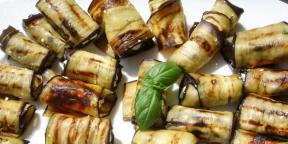 10 receptek legízletesebb tekercsek Padlizsán