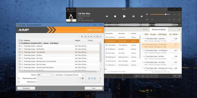 Audio Converter for Windows, MacOS és Linux: AIMP