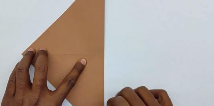 hogyan lehet egy boríték szeres papírnégyzetet