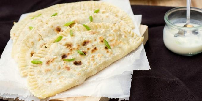 Nagyon egyszerű tortilla sajttal serpenyőben