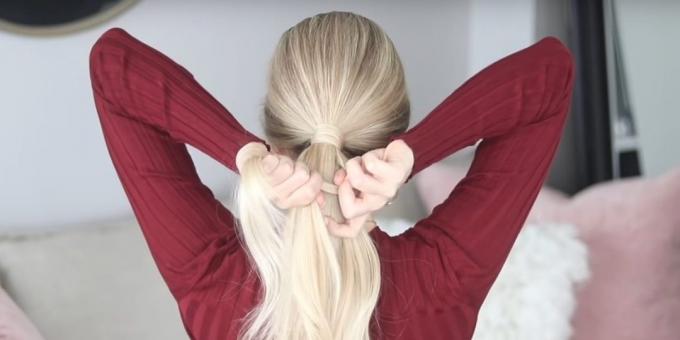 Frizurák a hosszú haj: külön szálak