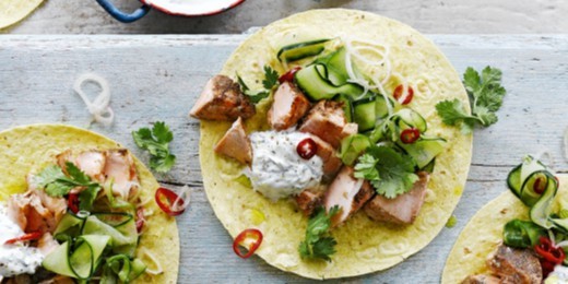Mit főzzön vacsorára: taco lazac és fűszerek