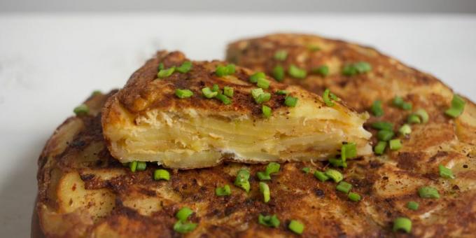 Klasszikus spanyol omlett