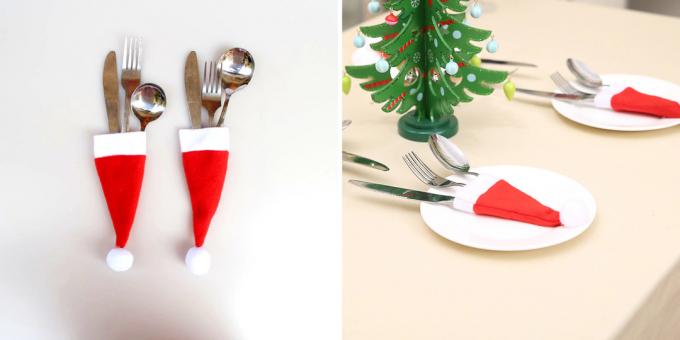 Karácsonyi ajándék AliExpress olcsóbb, mint $ 100: dekorációs evőeszközök