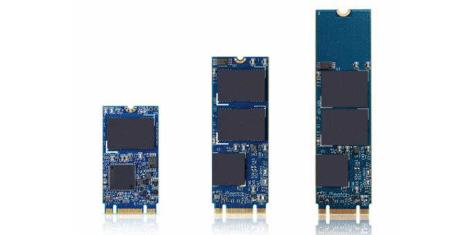 Mi a legjobb SSD: Három SSD M.2 különböző hosszúságú 