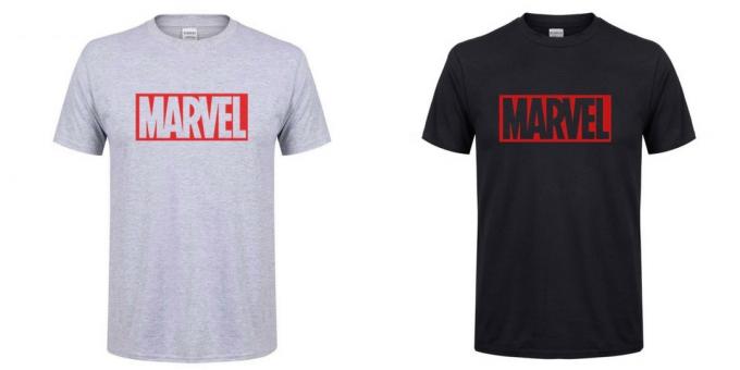 T-shirt a logó Marvel
