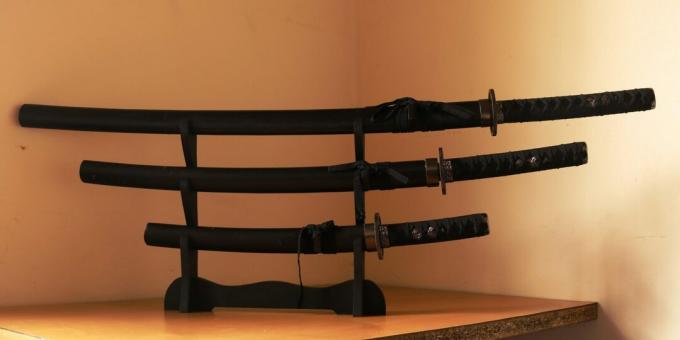 A szamuráj fő fegyvere a katana