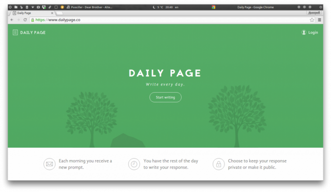 Hogyan kezdjük el írni minden nap: naponta oldal