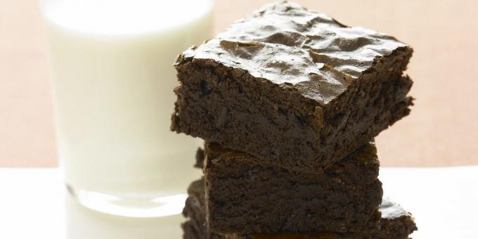 A legjobb receptek gyömbérrel: gyömbér-csokoládés brownie