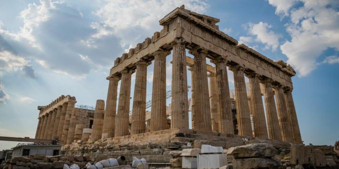 építészeti emlékek: Parthenon