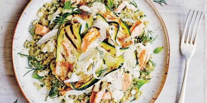 Mit főzzön vacsorára: lazac saláta