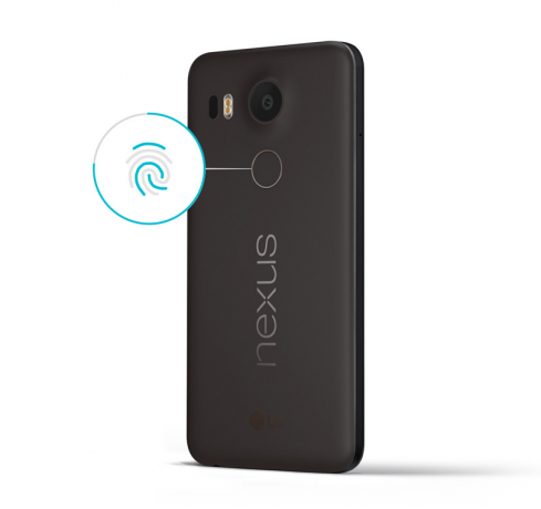 Nexus 5X és Nexus 6P: ujjlenyomat